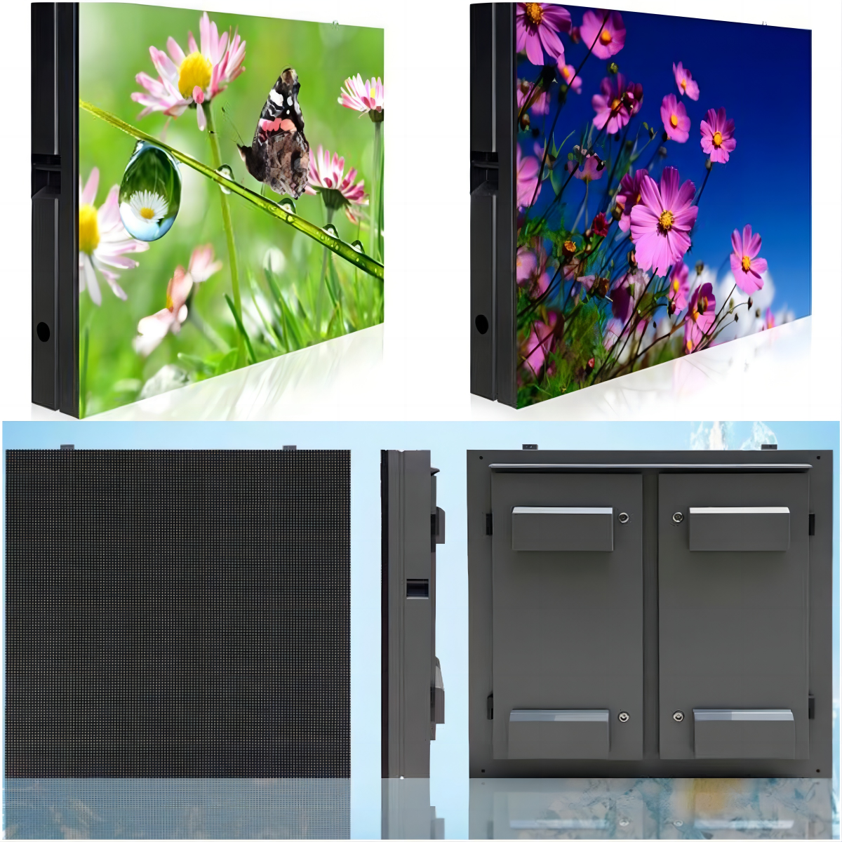 ROHS Outdoor Waterproof LED Advertising Screen Display P3.076