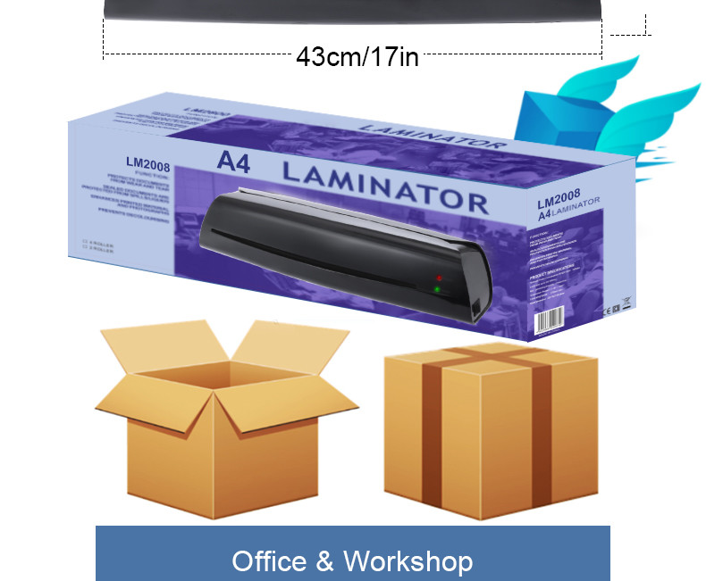 A4 Laminating Machine For Photo Documents Paper Hot Thermal Laminator LM2008