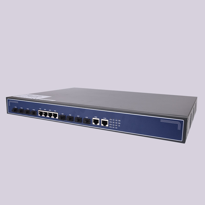 20KM Transmission 4*10G SFP+ 4 PON Ports GEPON EPON OLT