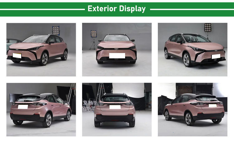Luxury ECO Friendly Electric Cars 4 Wheel Drive SUV Geely Geometry M6 450km CLTC