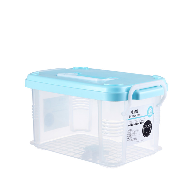 Stacking Clear Plastic Stacking Storage Boxes Bins With Lid