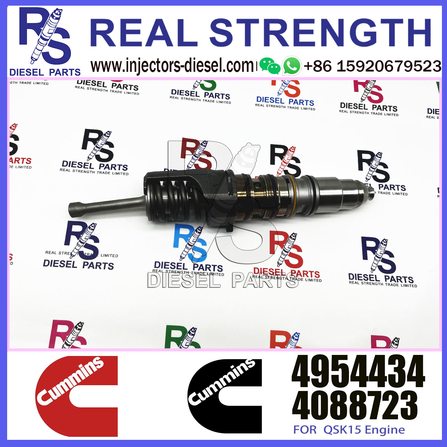 QSX15 ISX15 X15 diesel engine parts fuel injector 4062569NX 4062569RX 4928260 4062569 4954434 4928260PX