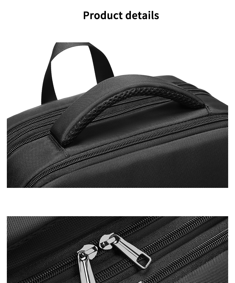 Factory wholesale New large capacity raincoat backpack business travel laptop backpack bag men