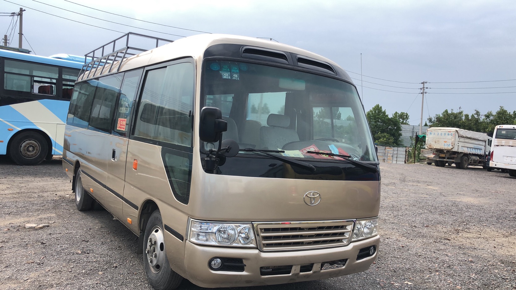 EURO 3 Emission 30 Seater Diesel Used Toyota Coaster Buses for 's Luxury Travel Needs