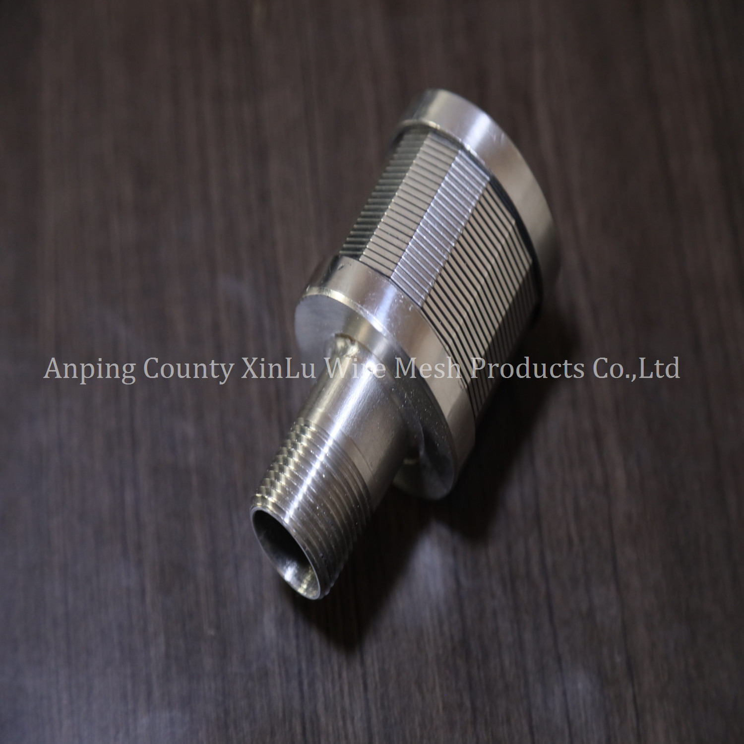 Titanium 82mm Double Head Wedge Wire Johnson Screen Nozzle With M32mm For Mixed Bed Filter