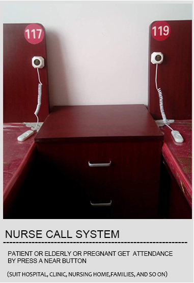wireless call system display panel and call button