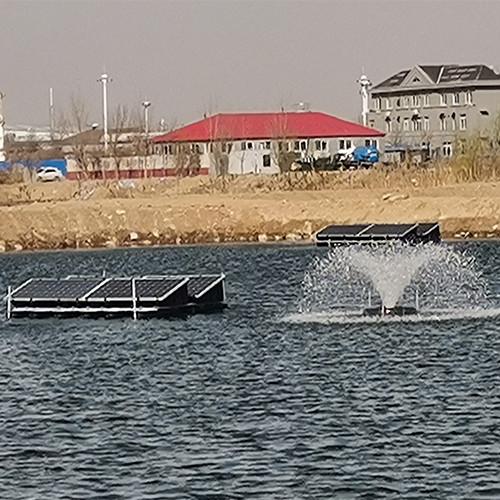 Portable Solar Powered Paddle Wheel Aerator Intelligent Control For Shrimp And