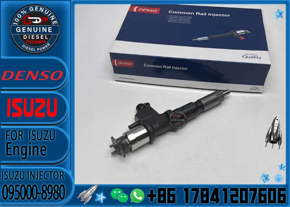 Common Rail Injector High Quality fuel injector 095000-8980 095000-8981 095000-8982 8-98167556-2 for ISUZU 6WG1 Engine