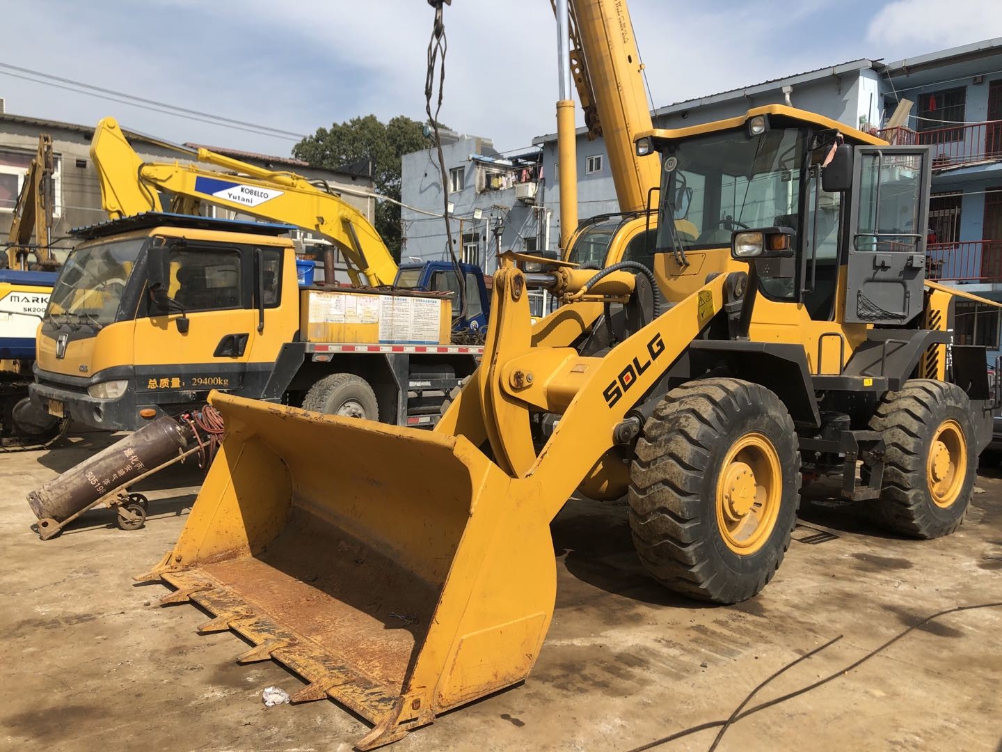 162kw 2018 Year SDLG LG936 3t Bucket Used Payloaders
