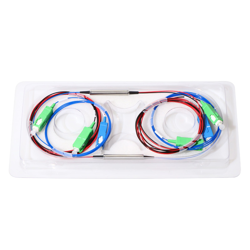 Optic Fiber Plc Splitter Filter 1310nm WDM CWDM DWDM