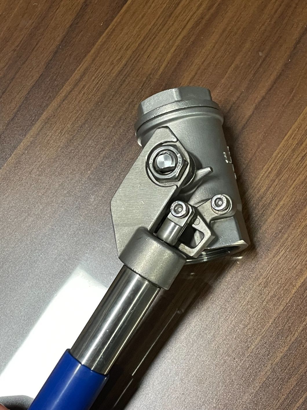 Handle Type Spring Return Stainless Steel Ball Valve