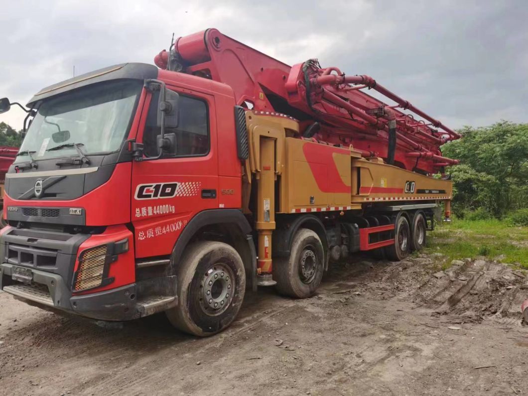 Good Original Condition 2019 China Top Brand Sy 62m Concrete Pump Mobile Pump on Volvo Chassis Sell in Attractive Price