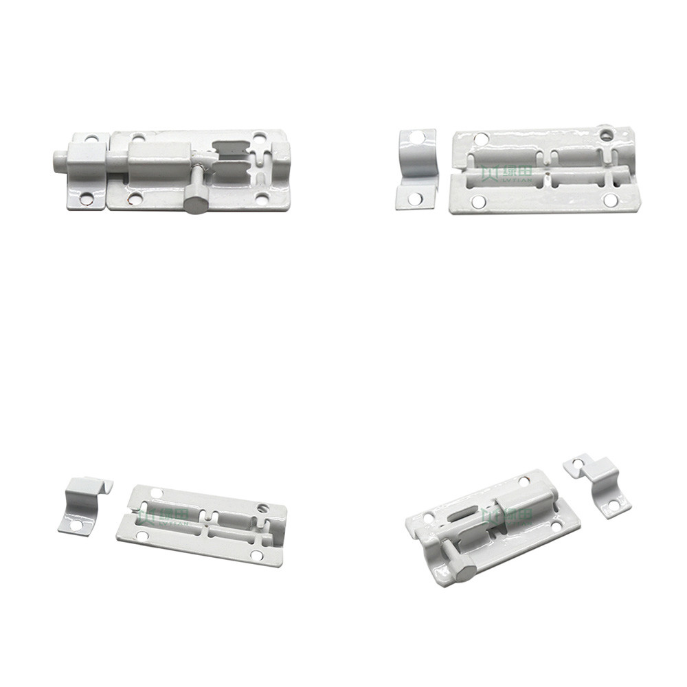 Custom Square Iron Small Flush Bolt For Window Modern Simple Design Style