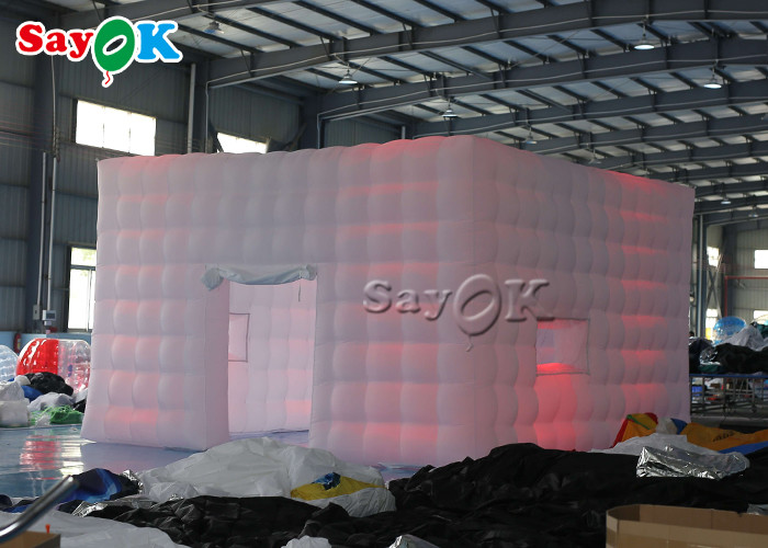 outdoor inflatable tent Customized 6m 20ft Inflatable Square Tent Party Event Wedding