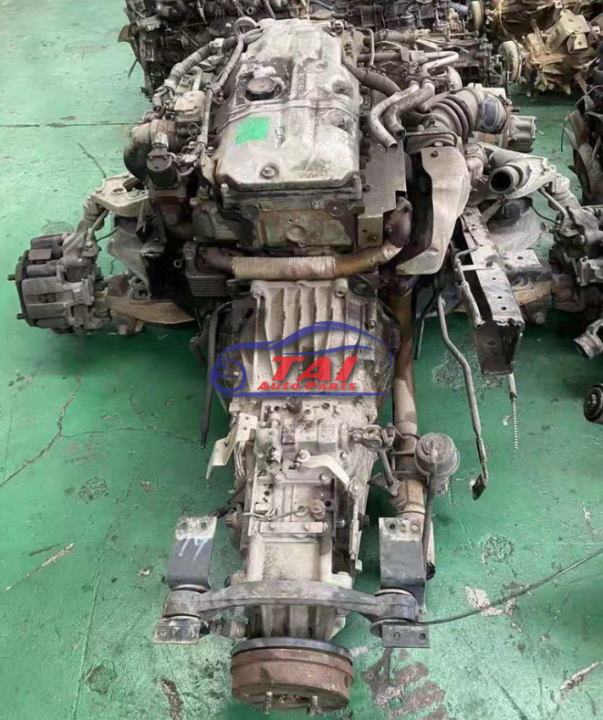 Japanese Mitsubishi 4M50T Used Complete Engine With Gearbox