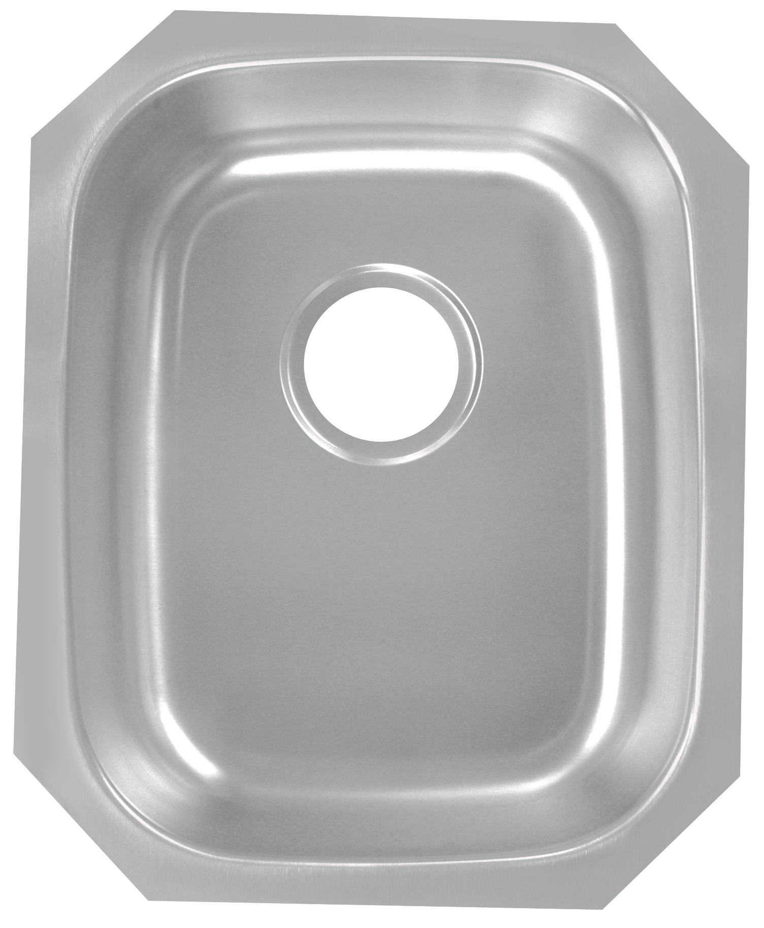 Home Use 16 Gauge Single Bowl Kitchen Sink Quiet Easy Installation