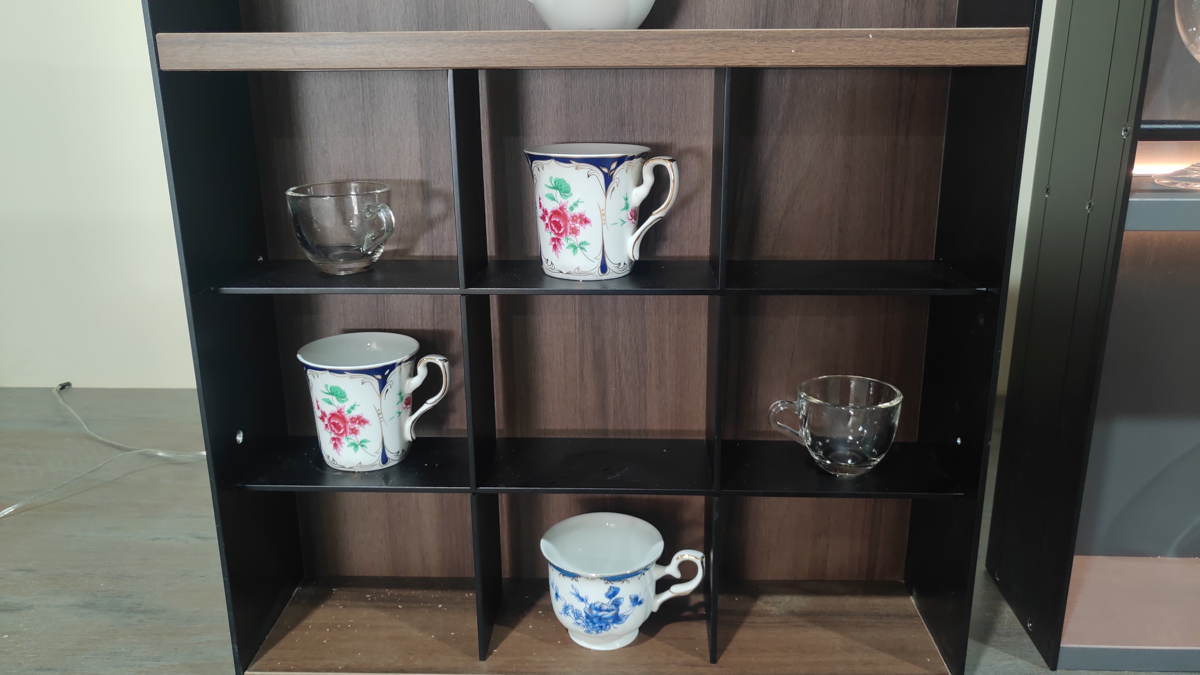 Multi-Purpose Aluminum Book Shelf Display Shelves Cabinet For Books Led Light Strip Display