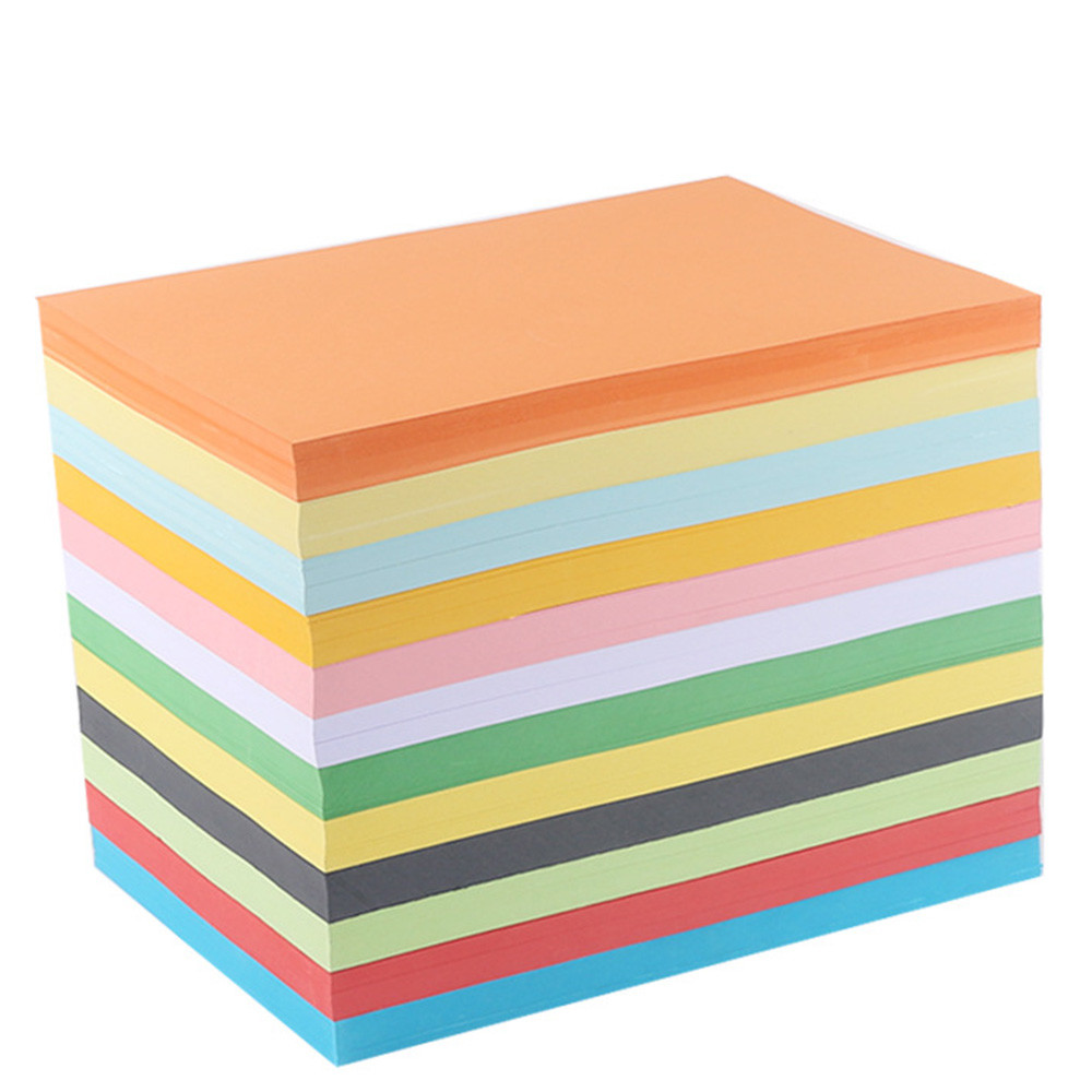 Origami Cardboard 80gsm 90gsm Craft Colored Paper For Children DIY