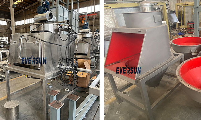 Lithium Battery Dust-Free Feeding Station Rubber Particles Unloader For Chemical
