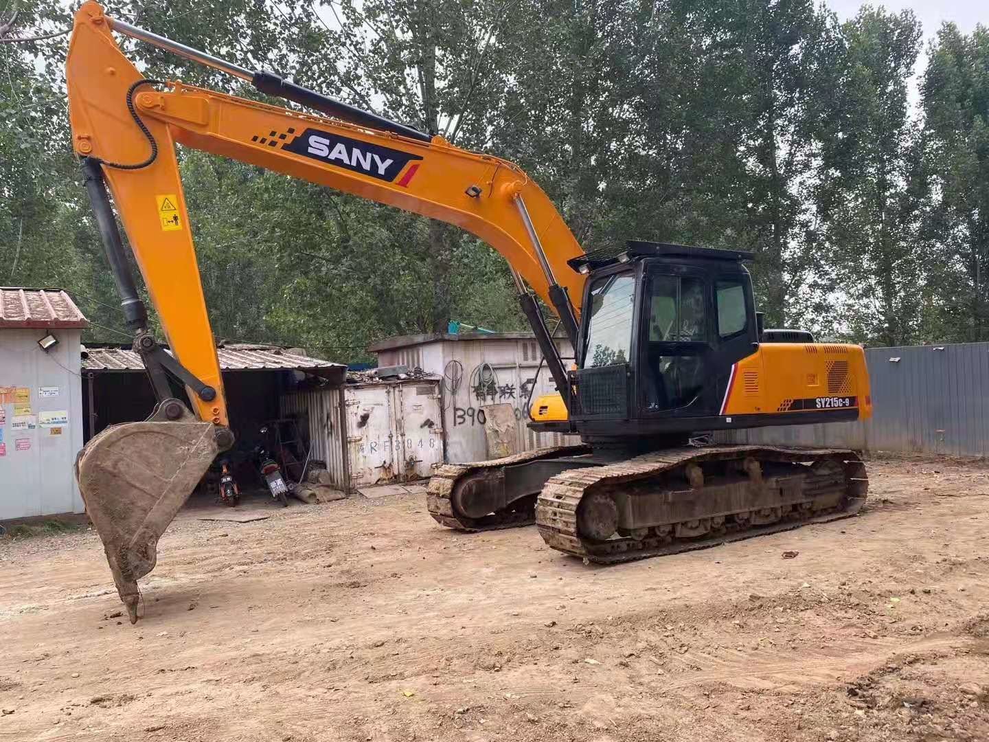 Mitsubishi Engine 0.93m3 SY215C Sany 20 Ton Excavator