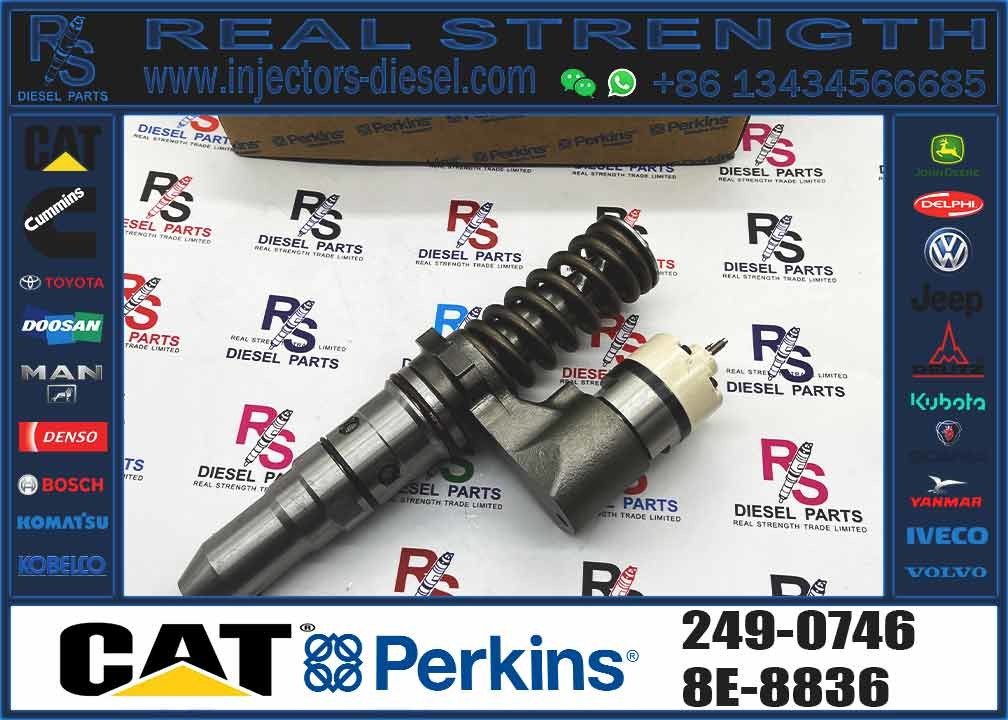 Diesel engine fuel injector 249-0746 392-0200 392-0202 392-0211 0R-9944 0R-3539 386-1766 0R-8619 386-1776
