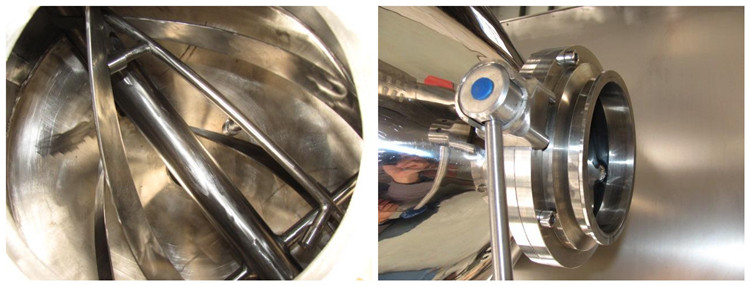 Powder Food Mixing Machine V type blender mixer for Lab Use