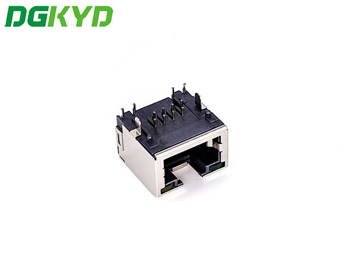 DGKYD60S1188AB2A6DY1008 60S Single Port TAB UP RJ45 Network Connector With LED