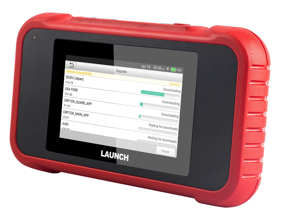 2024 New- LAUNCH X431 CRP123E V2.0 Car OBD2 Diagnostic Tools Auto OBD Scanner ABS SRS Engine AT+ 7 Reset Service Free Up