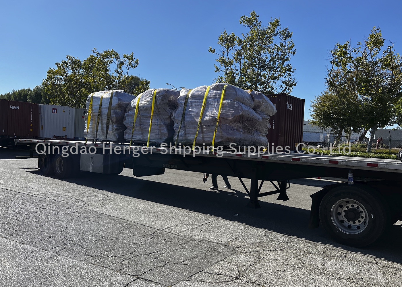Ship Launching Inflatable Roller 8 Layers Marine Rubber Airbag