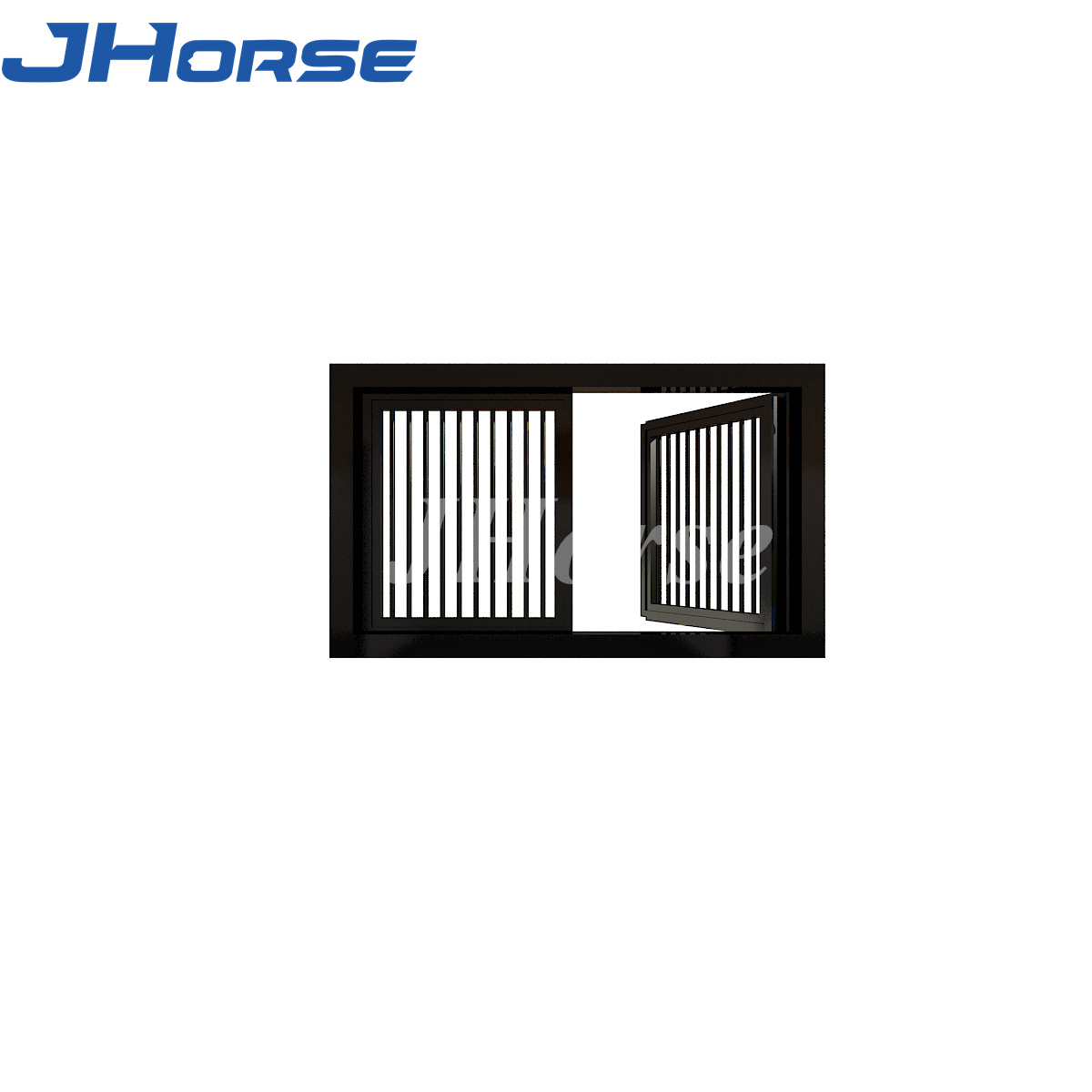Bamboo Or Pc Panel Horse Window For Horse Barn Door Stable