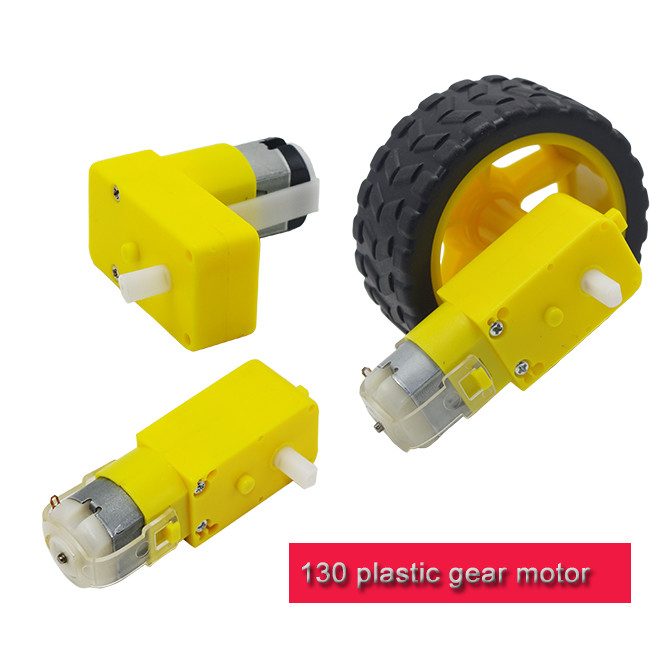 Lightweight Plastic Gear Motor Different Reduction Ratio T130 DC Motor For Kids DIY Toys