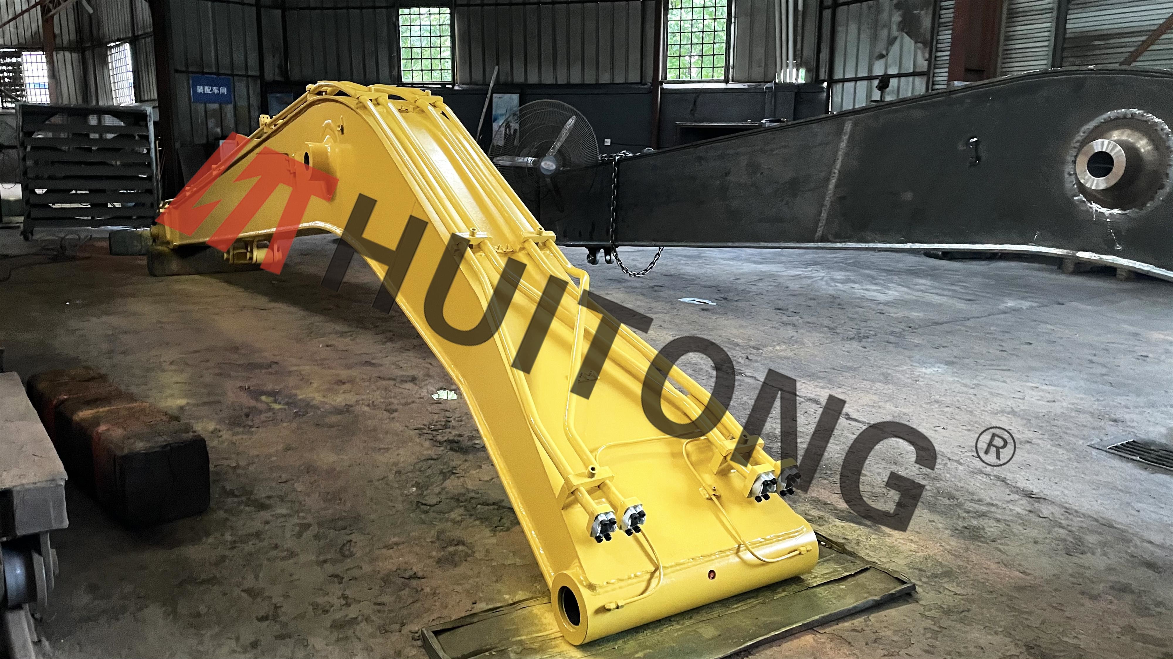 Excavator Extension Long Reach Boom And Arm For PC200 SK200