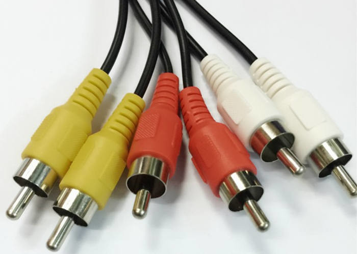 3RCA-3RCA Male AV Cable Video and Audio Data Communication Cable 1.5meter