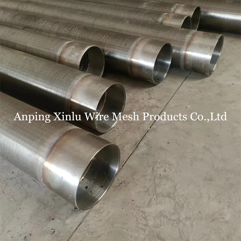 Spiral Wire Water Well Screen for Oil/Gas/Mining/Motor/Pump/Sewage Treatment/Groundwater Treatment/Waste Water Treatme