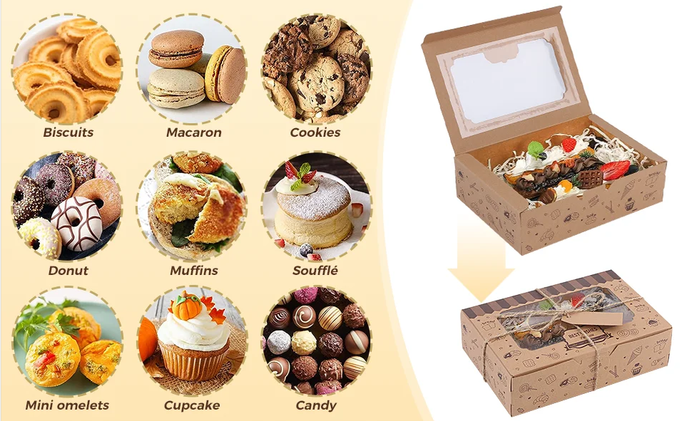 Acrylic Cake Dessert Box For Gift Custom Logo Square Clear Plastic Containers Mousse Cup
