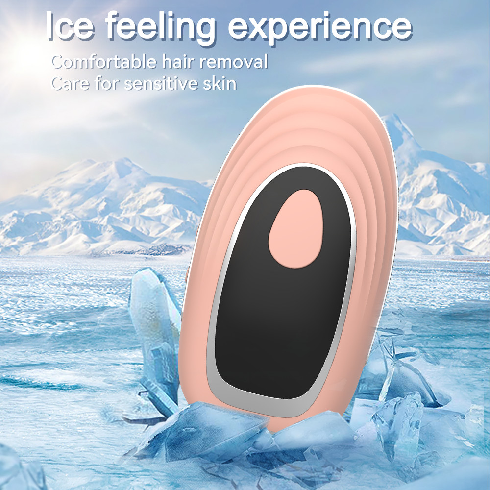 IPL Hair Removal with Ice Cooling System, Permanent Hair Removal Upgraded to 400,000 Flashes Device for Women and Men