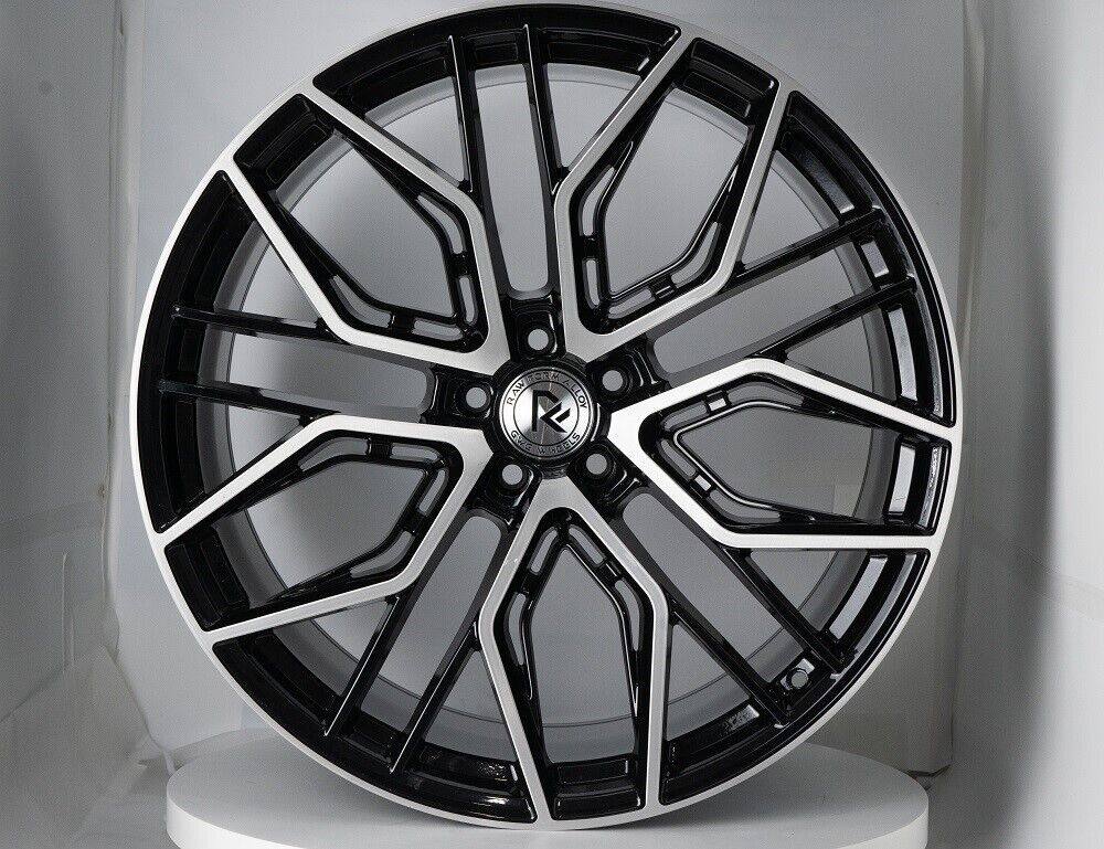 GWG Forged RF1 20x10.5 inch Black Rim fits Audi S8 2014+ - 画像1/9
