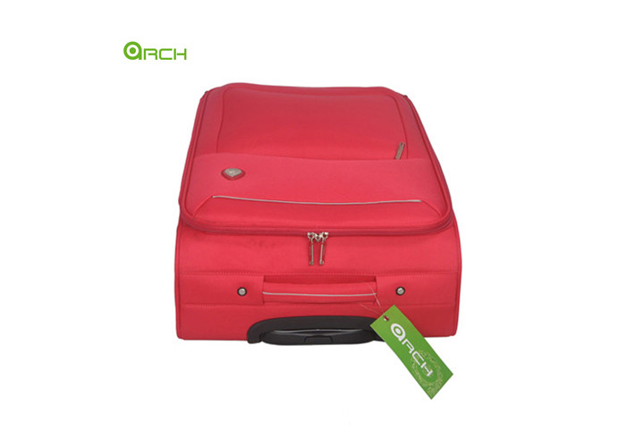 600D Polyester Trolley Case Soft Sided Luggage with Spinner Wheels