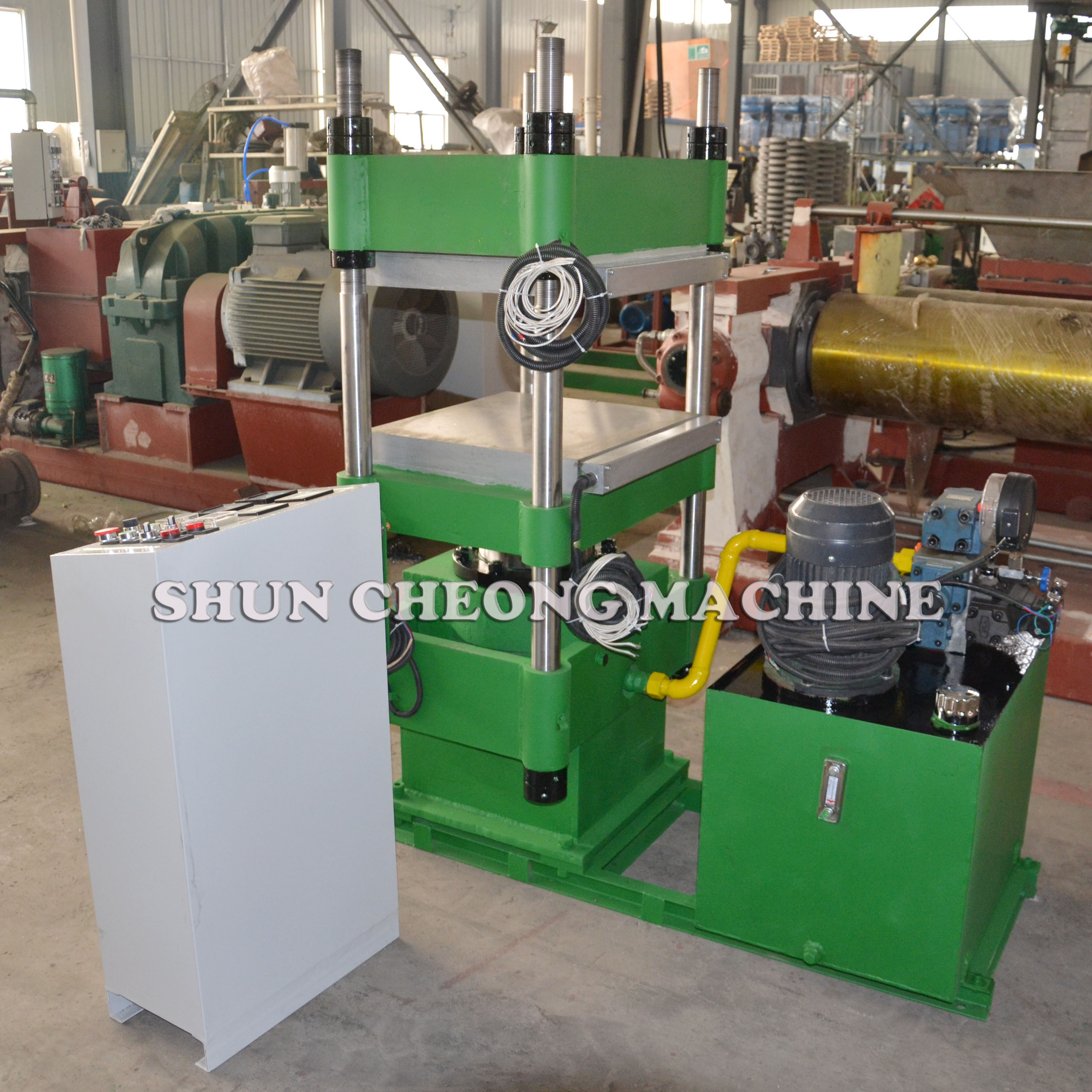80Tons Rubber Vulcanizing Press Machine