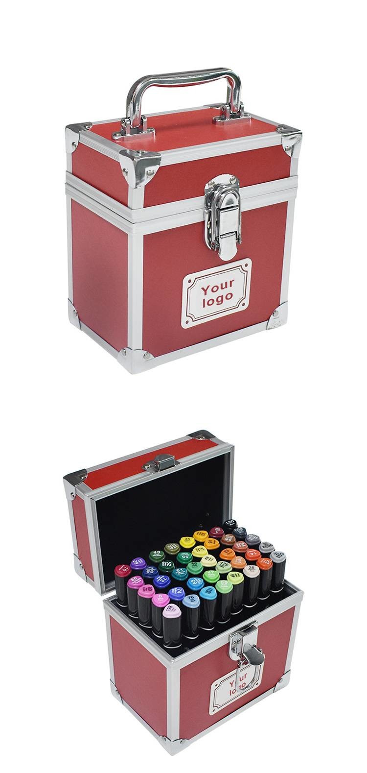Double Headed Color Marker Set 80 Colors Kids Painting Set For School Home