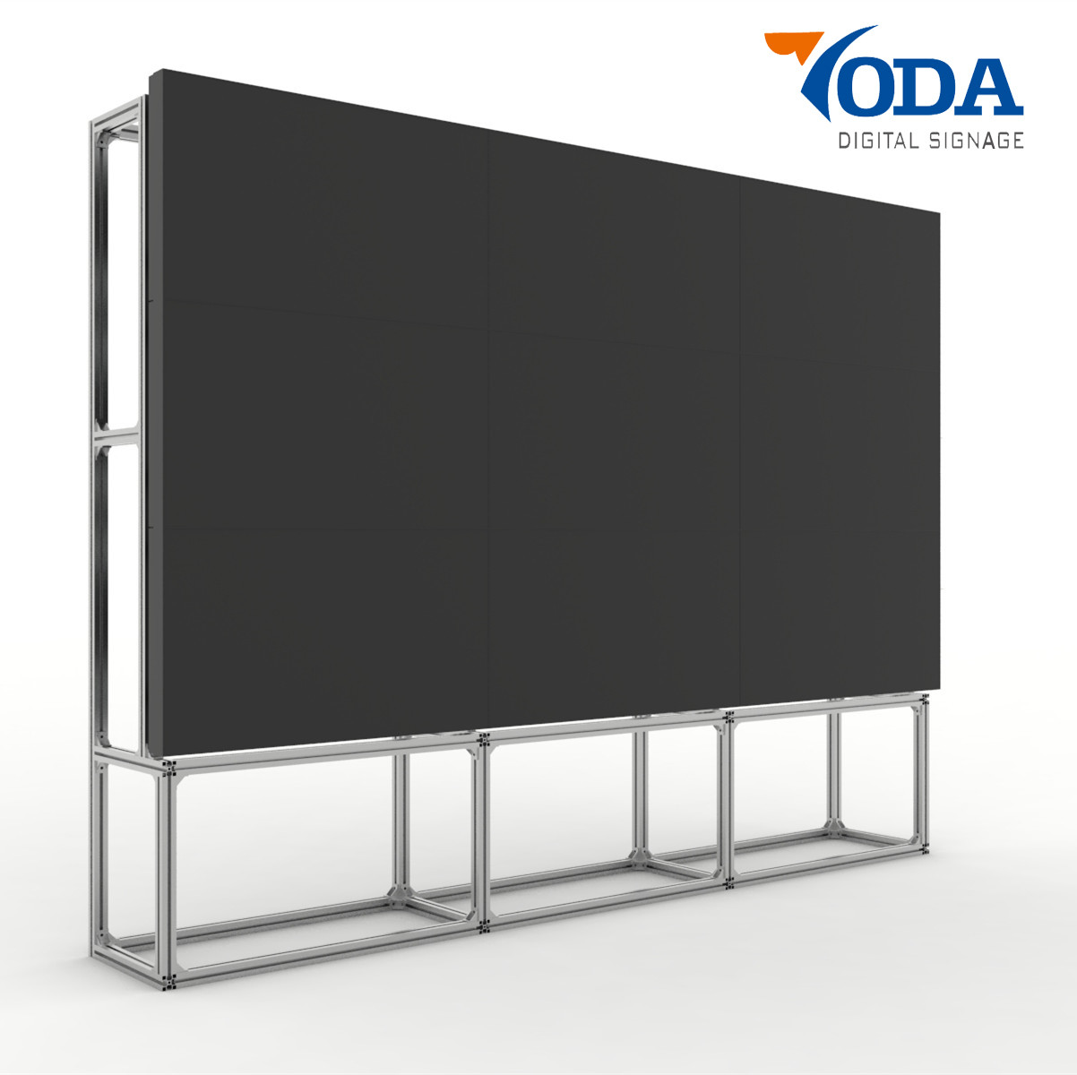 1920*1080 55in SCCP Full Color LCD Display 350cd/m2