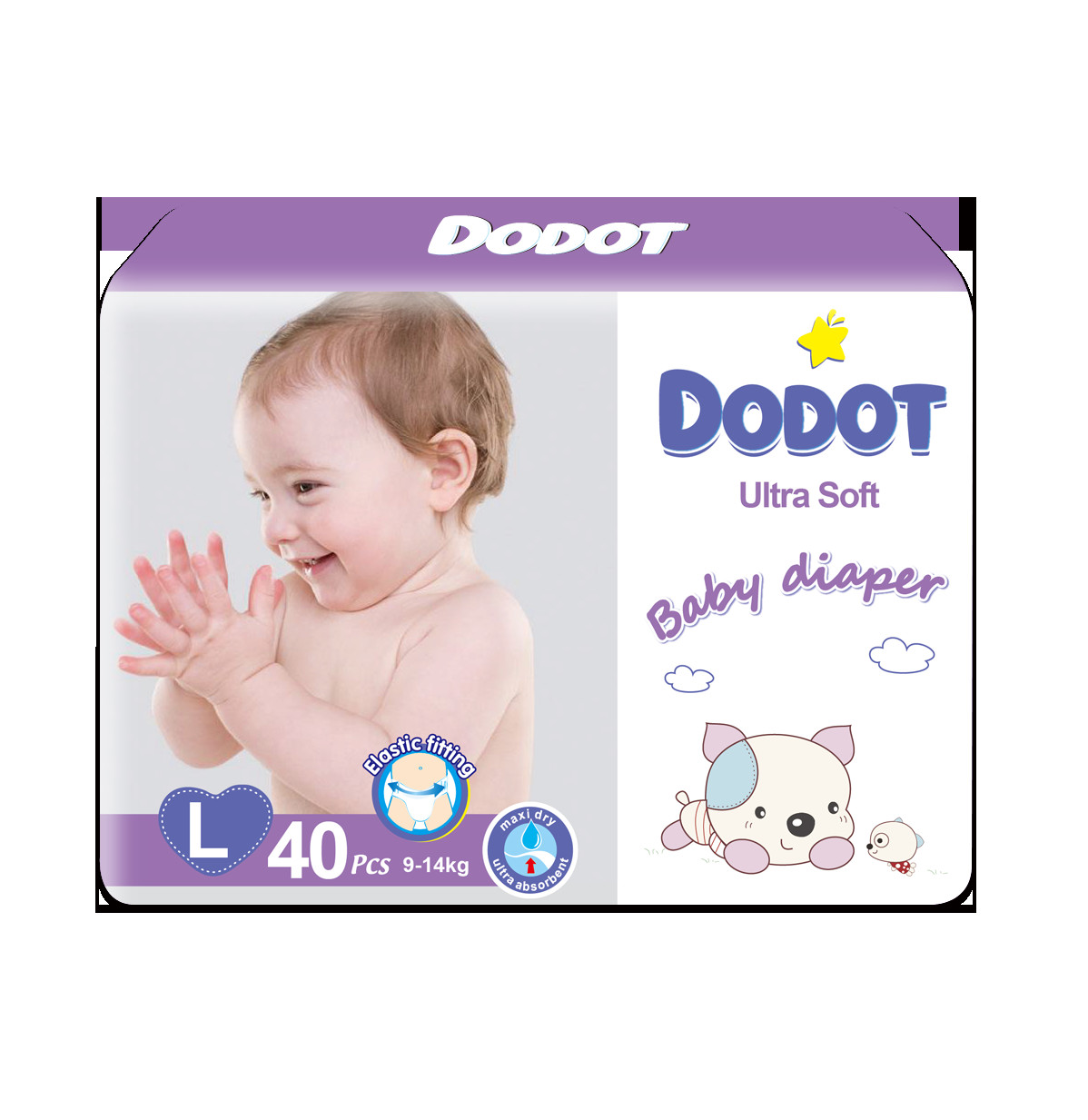 Magic Tape S Shape Stock Lot Comfy Ultra-Thin Elastic Waistband New Stock Lot Ultra-Thin SAP CoreBaby DiapeBaby Diapers