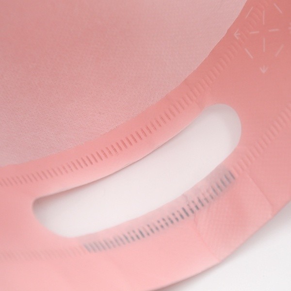 Pink 80gsm Reuse Die Cut Ultrasonic Nonwoven promotion bag