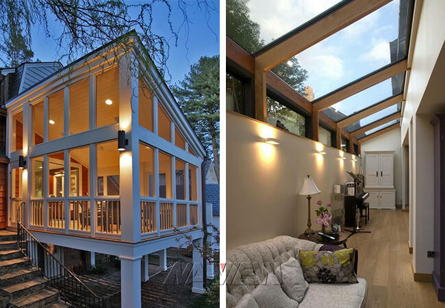 Environment Friendly Screened In Porch Adding A Glass Patio Enclosures