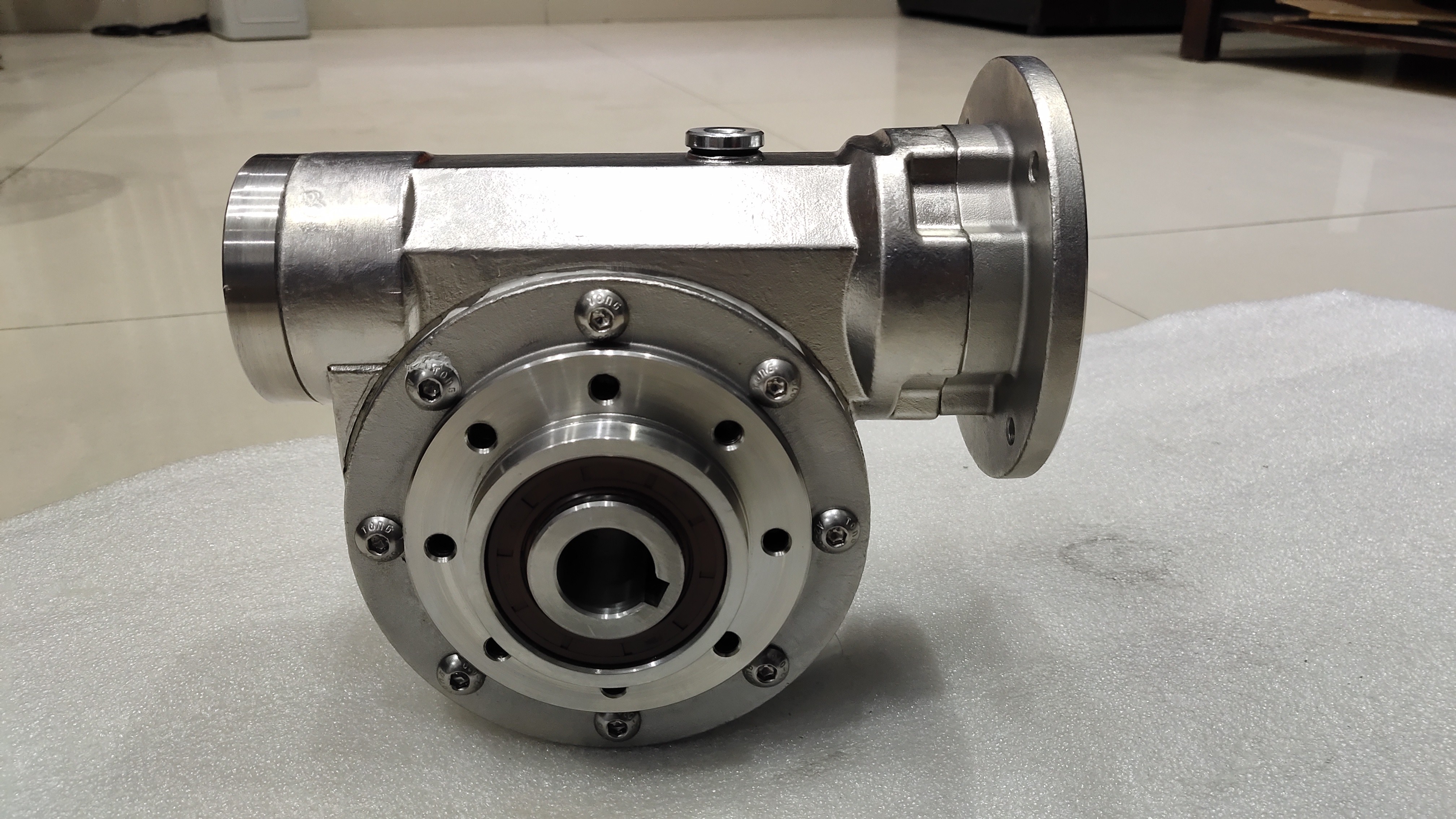 Ss304 Stainless Steel VF63 Worm Reduction Gearbox