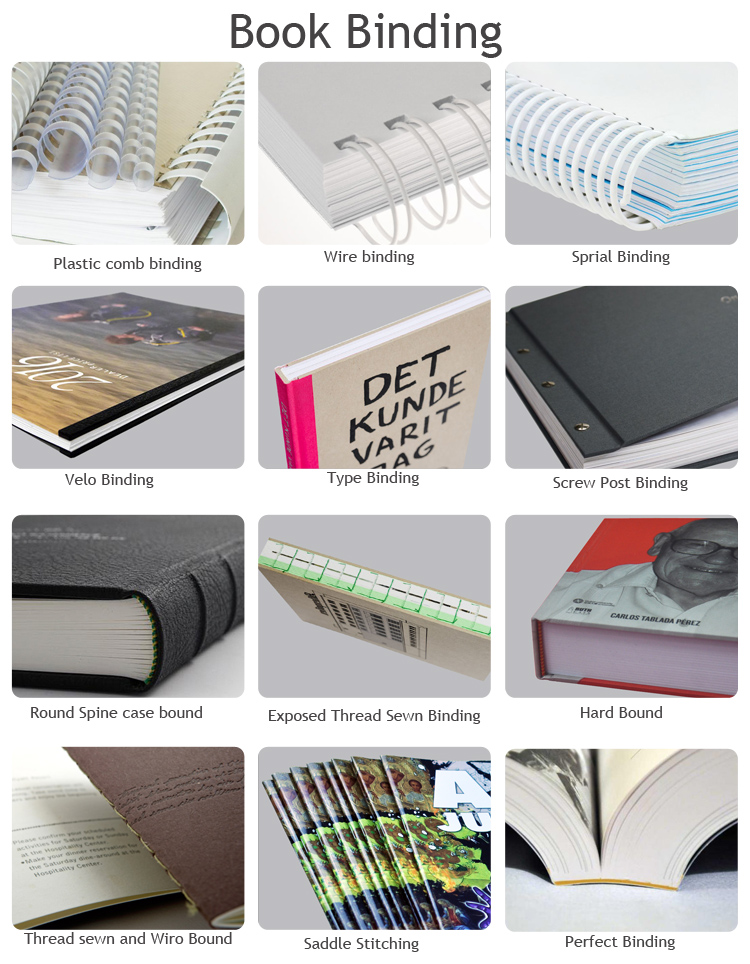 Custom Children Photo Board Book Printing Service Matt lamination
