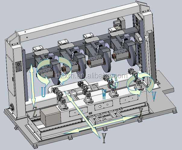 Brass Zinc Alloy Low Pressure Casting Machine Automated operation