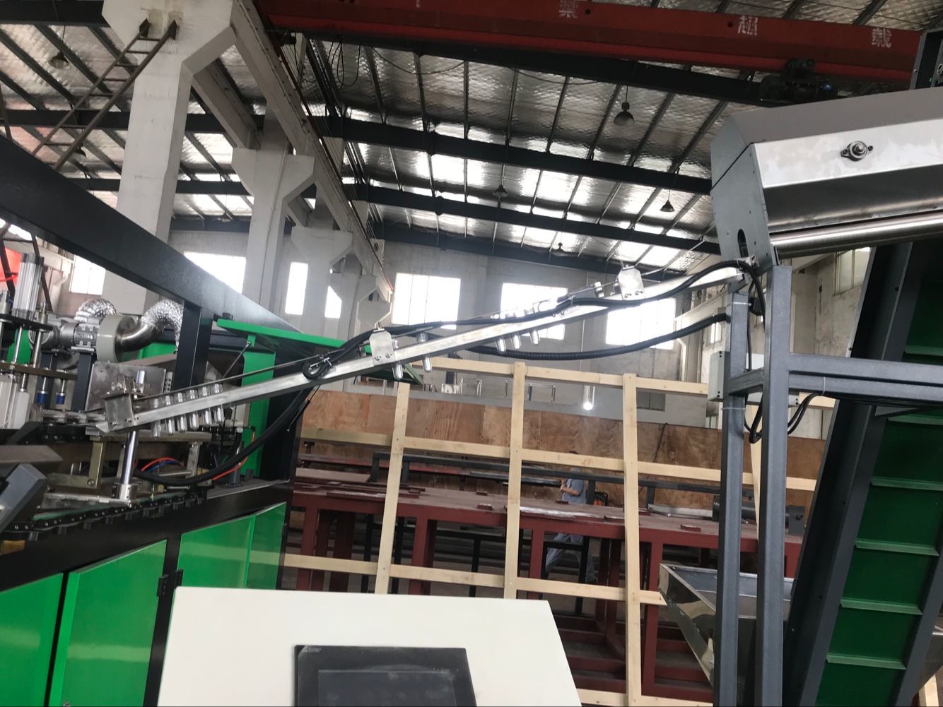 Anti Corrosion PLC Pet Jar Injection Blowing Machine For Water Tank