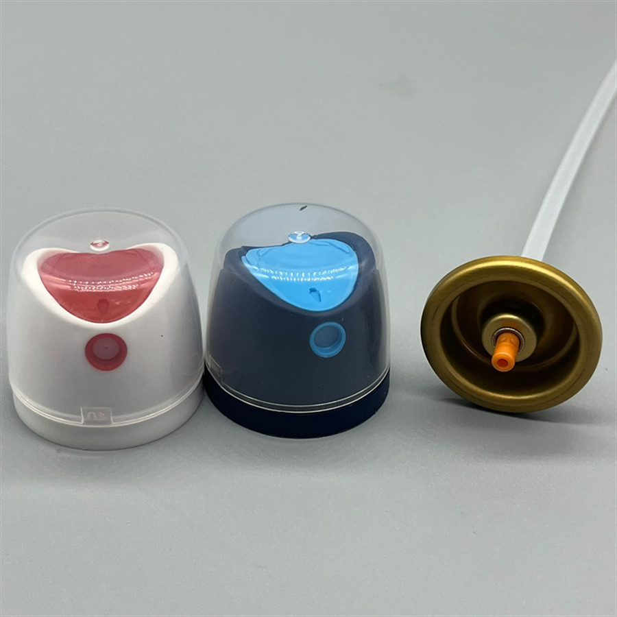 Child-Safe Locking Deodorant Body Spray Valve for Family Households with Tamper-Proof Actuator