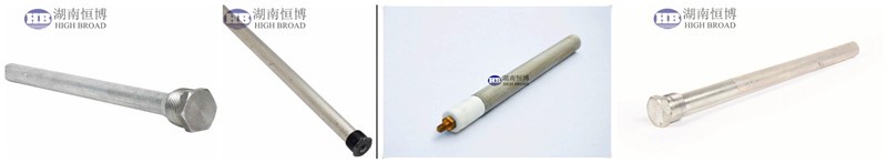 Mg Anode For Protecting Drinking Water Heaters